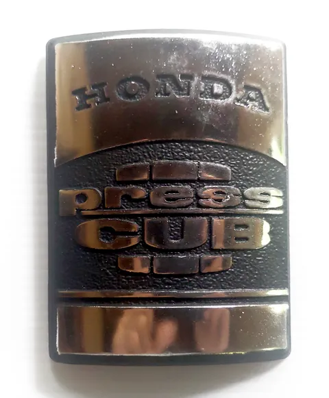Honda Press Cub Tank Badge view 1