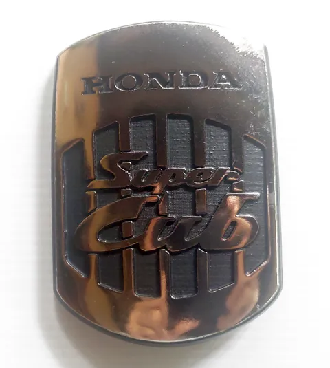 Honda Super Cub Tank Badge view 2