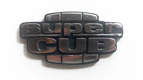 Honda Super Cub Tank Badge view 3