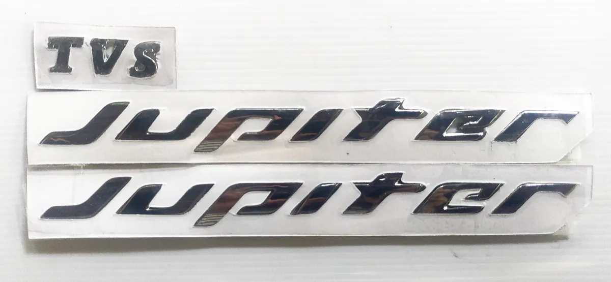 TVS Jupiter Badge — TVS BADGES sticker, Sri Lanka