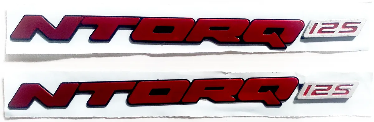 TVS NTorq 125 Badge — TVS BADGES sticker, Sri Lanka