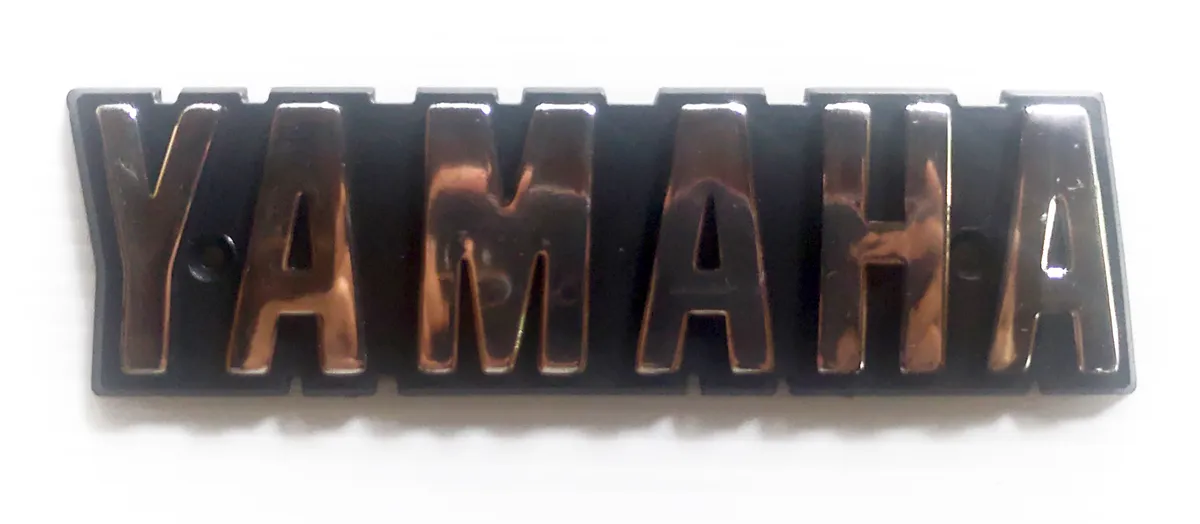 Yamaha Wordmark Badge — YAMAHA BADGES sticker, Sri Lanka