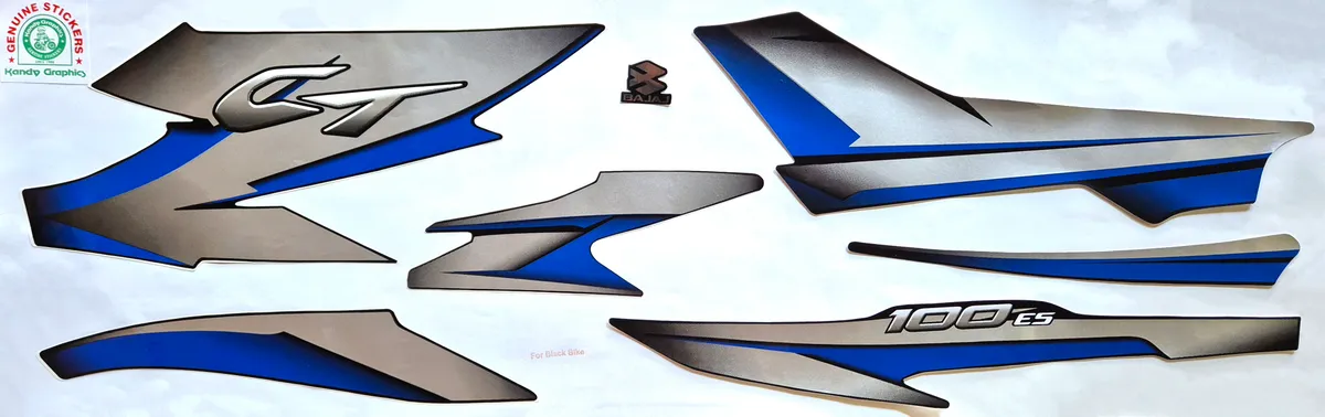 Bajaj CT 100 ES (2022) — CT 100 sticker, Sri Lanka