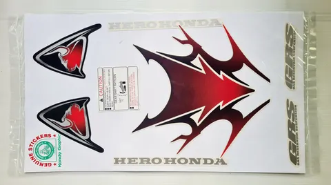 Hero Honda Tribal Graphics — HERO sticker Sri Lanka
