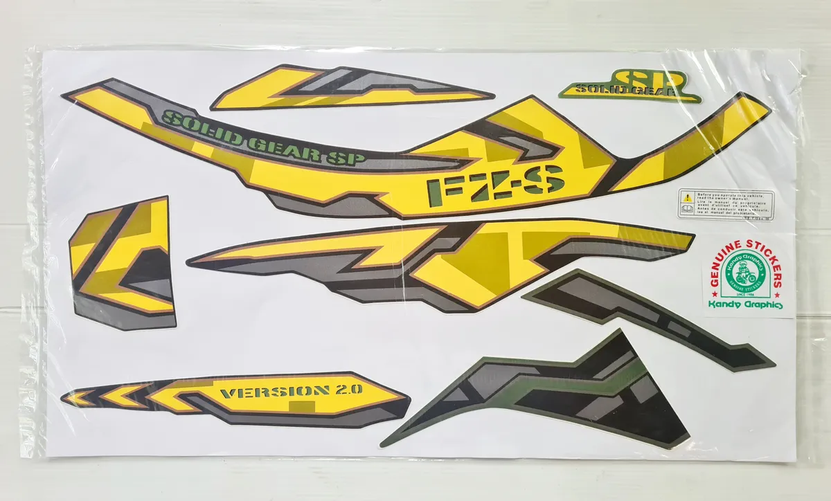 Yamaha FZ-S Version 2.0 — YAMAHA sticker, Sri Lanka