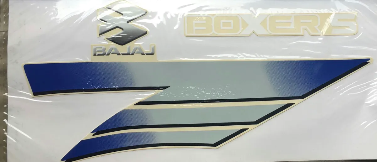 Bajaj Boxer S — BOXER sticker, Sri Lanka