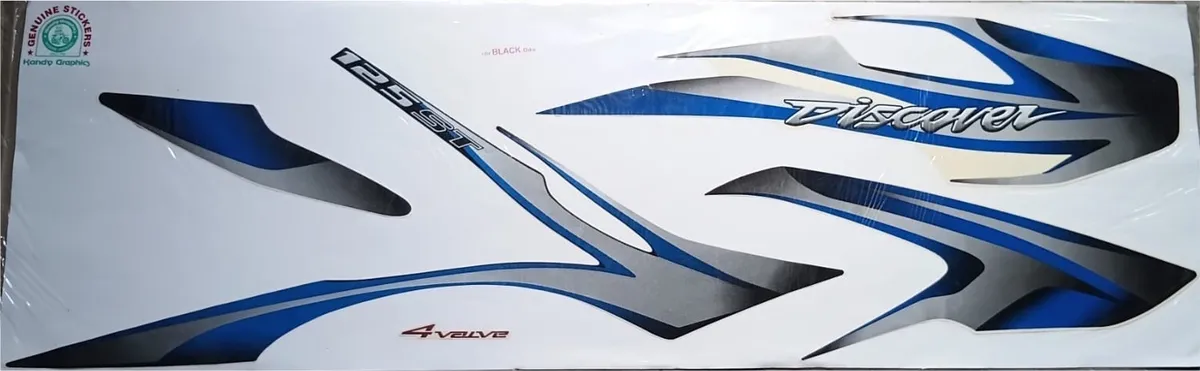 Bajaj Discover 125 ST 4 Valve — DISCOVER sticker, Sri Lanka