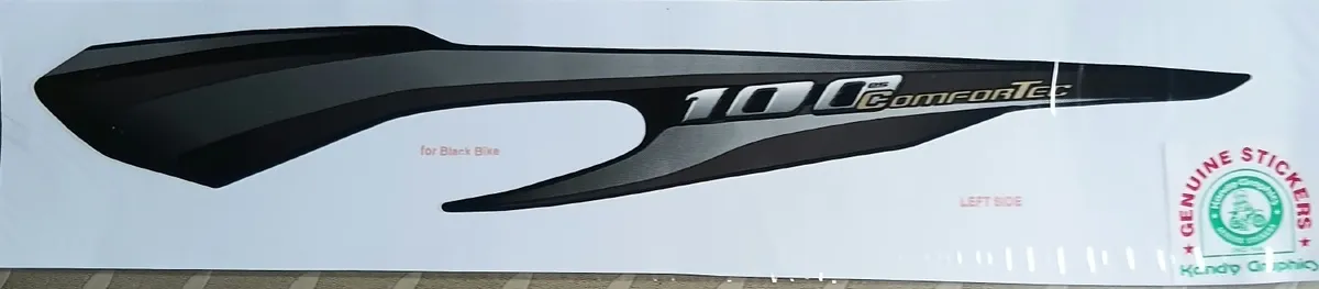 Bajaj Platina 100 ComforTec — PLATINA sticker, Sri Lanka