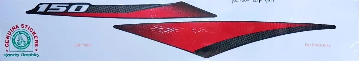 Bajaj Pulsar 150 C/F — PULSAR sticker, Sri Lanka