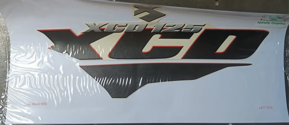 Bajaj XCD 125 — XCD sticker, Sri Lanka