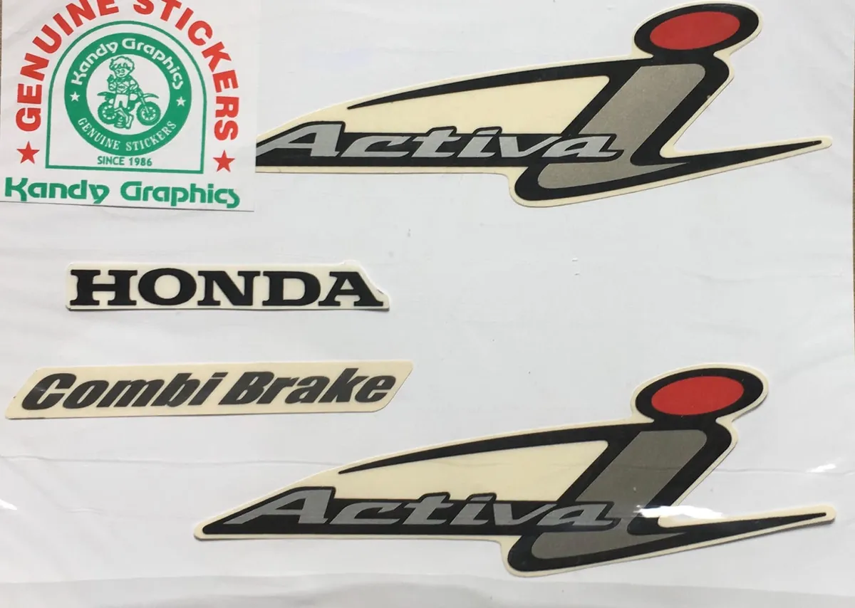Honda Activa i — HONDA sticker, Sri Lanka
