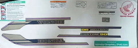 Honda C90 Custom view 3