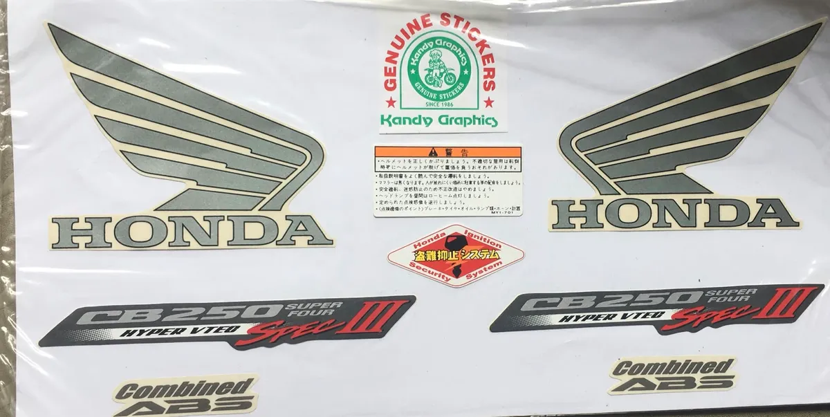 Honda CB 250 Super Four Hyper VTEC Spec III — HONDA sticker, Sri Lanka