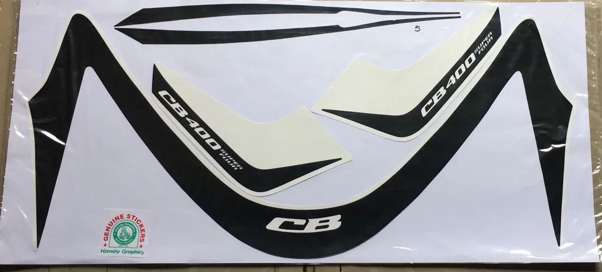 Honda CB 400 Super Four — HONDA sticker, Sri Lanka