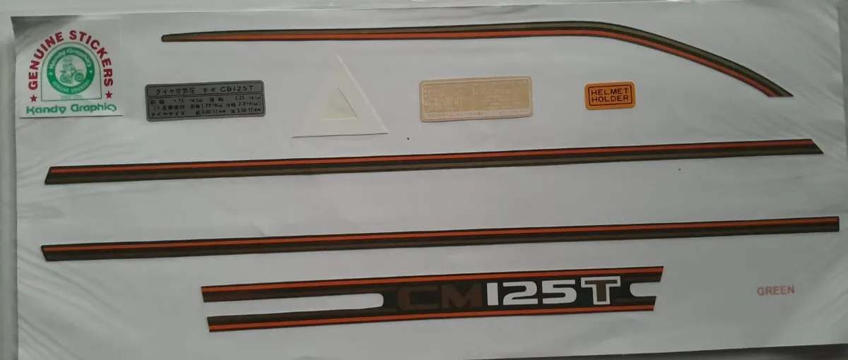 Honda CM 125T — HONDA sticker, Sri Lanka