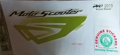 Honda Dio 2015 — HONDA DIO sticker Sri Lanka