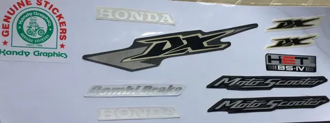 Honda Dio DX BS-IV — HONDA DIO sticker Sri Lanka