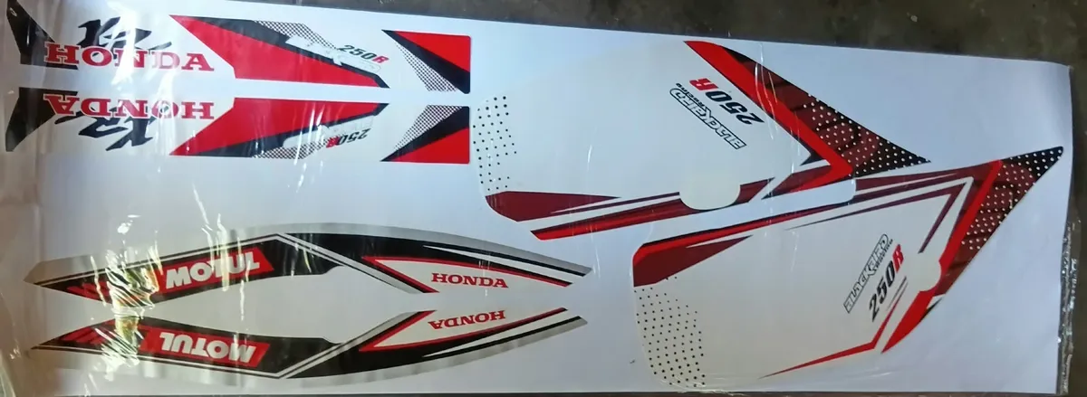 Honda XR 250R — HONDA sticker, Sri Lanka