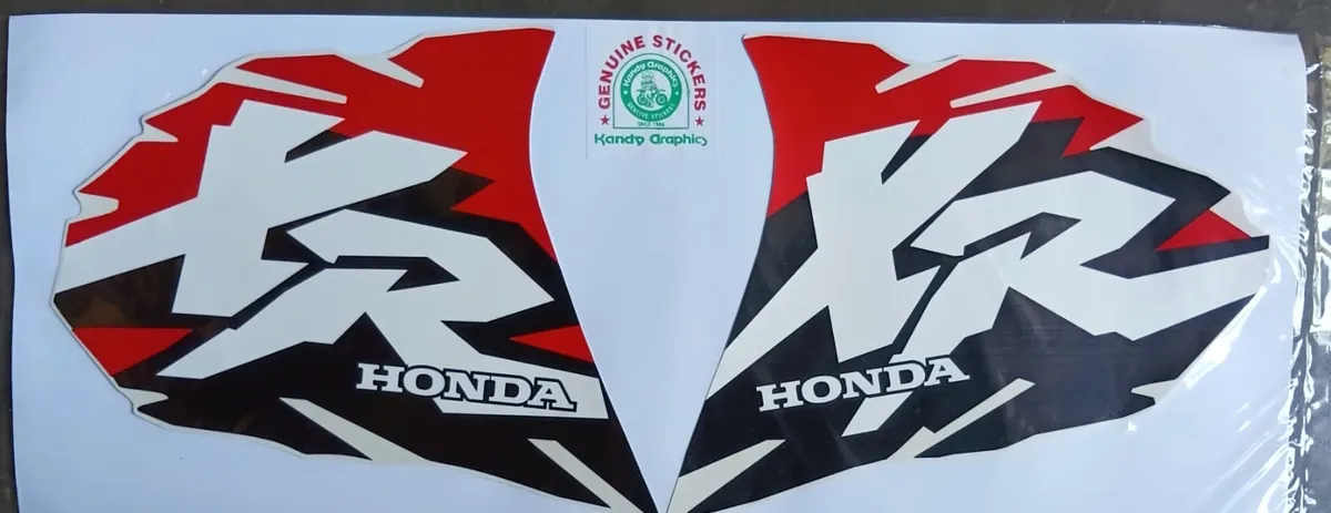 Honda XR — HONDA sticker, Sri Lanka
