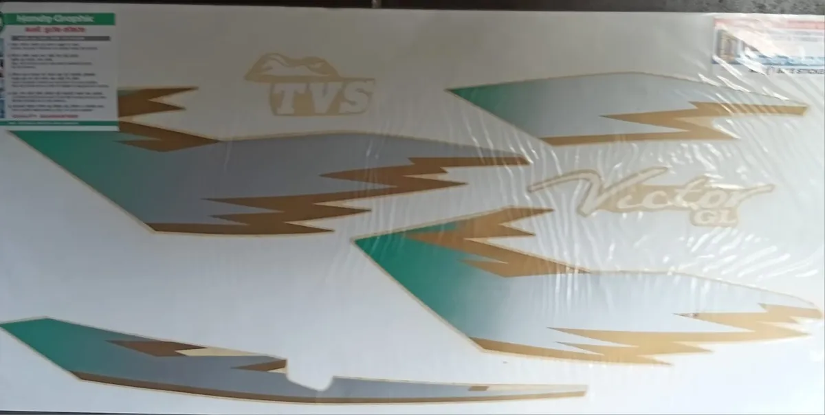 TVS Victor GL — TVS sticker, Sri Lanka