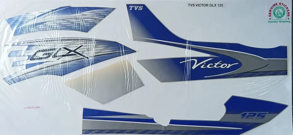 TVS Victor GLX 125 — TVS sticker, Sri Lanka