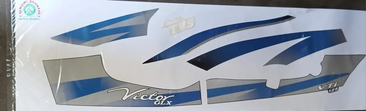 TVS Victor GLX — TVS sticker, Sri Lanka