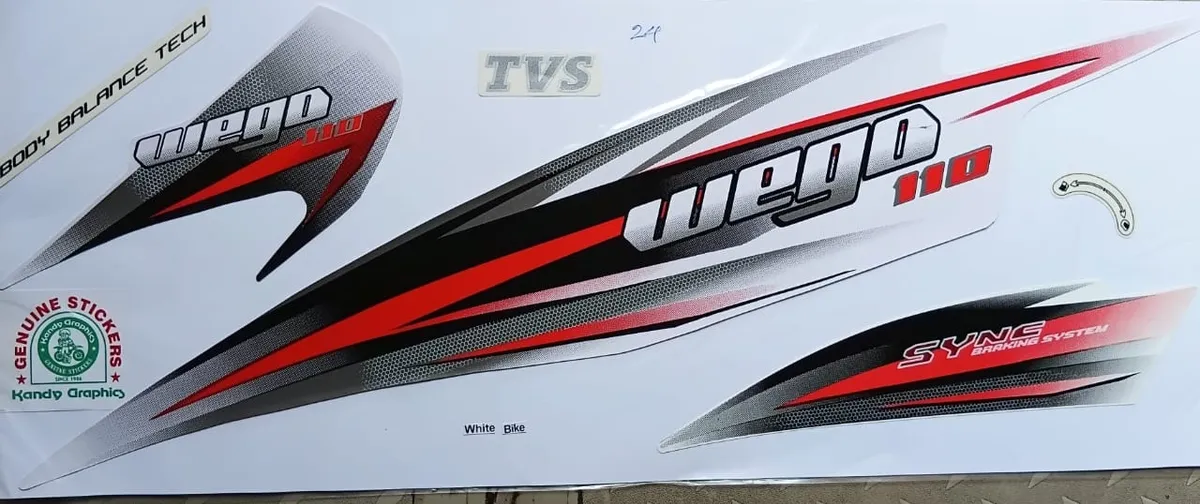 TVS Wego 110 — TVS sticker, Sri Lanka