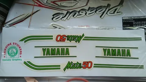 Yamaha Mate 50 view 2