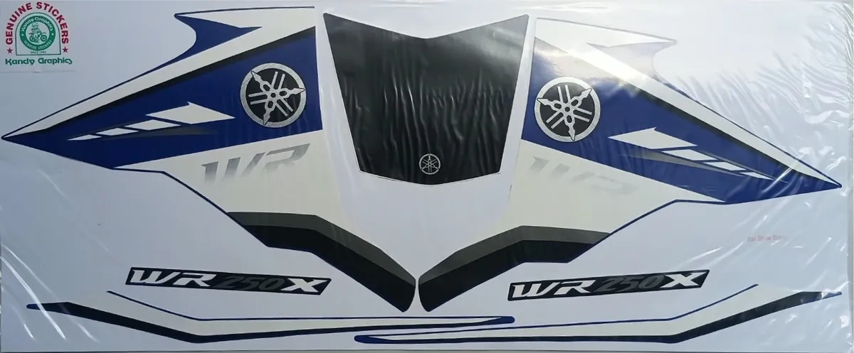 Yamaha WR 250X — YAMAHA sticker, Sri Lanka